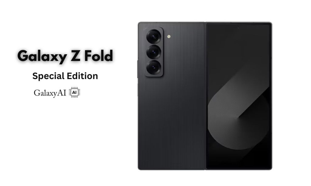 Galaxy Z Fold Special Edition is officially available Here is a recap of Week 43