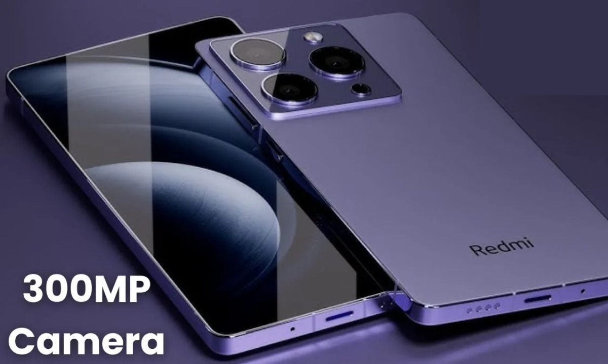 Redmi 300MP Camera Phone with a 220 Watt Charger is available at an affordable price