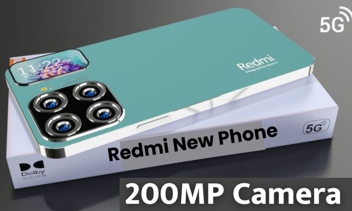 Introducing Redmi's New Budget Smartphone with 200MP Camera and 6300mAh Battery